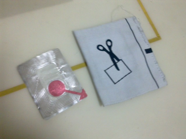 迪卡侬防盗标签